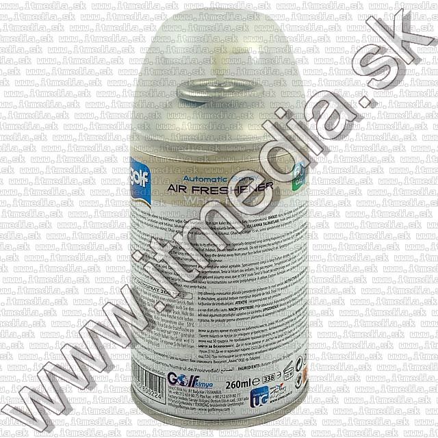 Image of Golf 260ml Air Fresher Cartridge *White Rose* (IT8568)